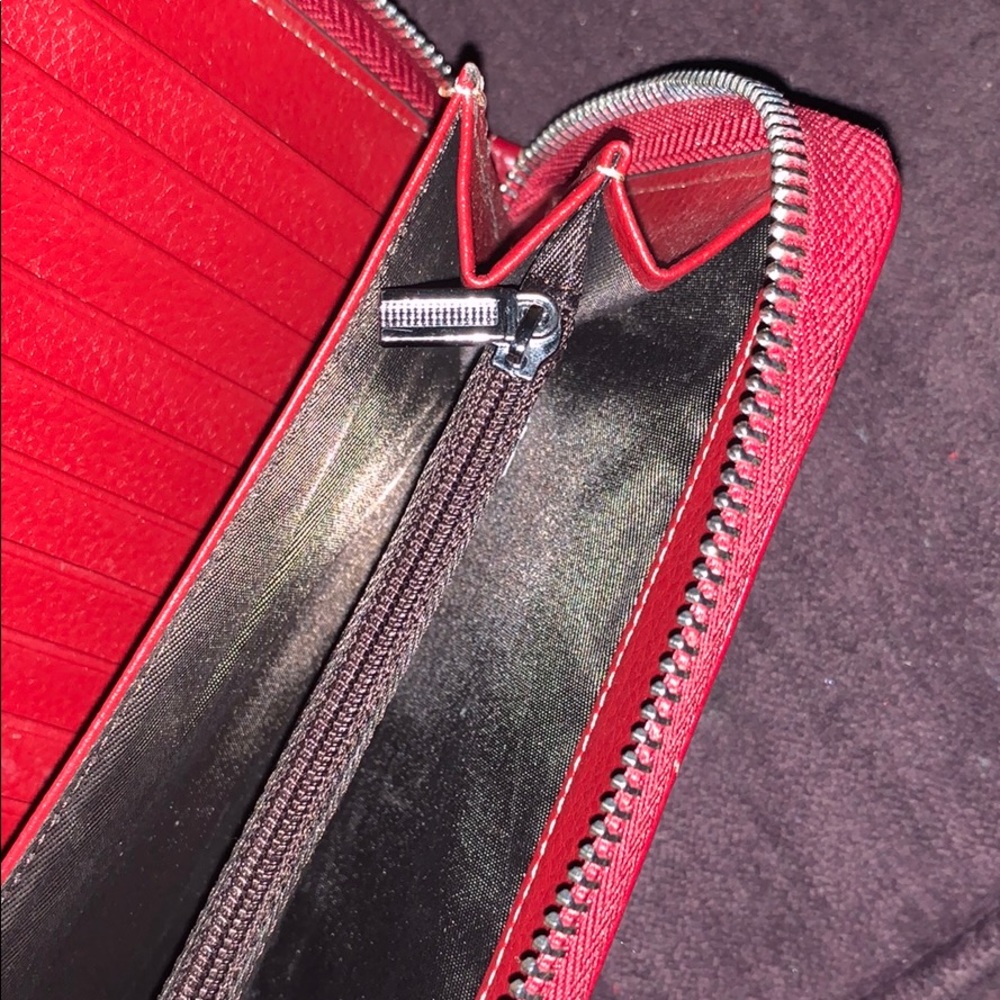 Dante Rfid Blocking Leather Zip Wallet/Clutch - image 5